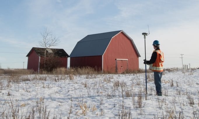 GPS survey Red Barn