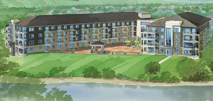 hangingstone landing condo rendering