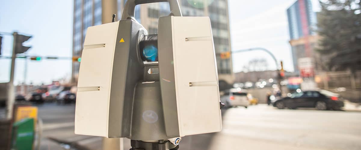 laser scanner downtown calgary