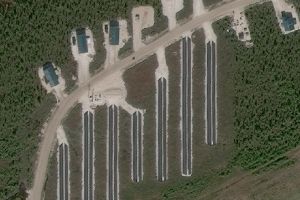 Old Crow Solar Array Satellite image