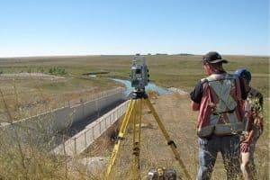 Twin Valley Dam deformation survey