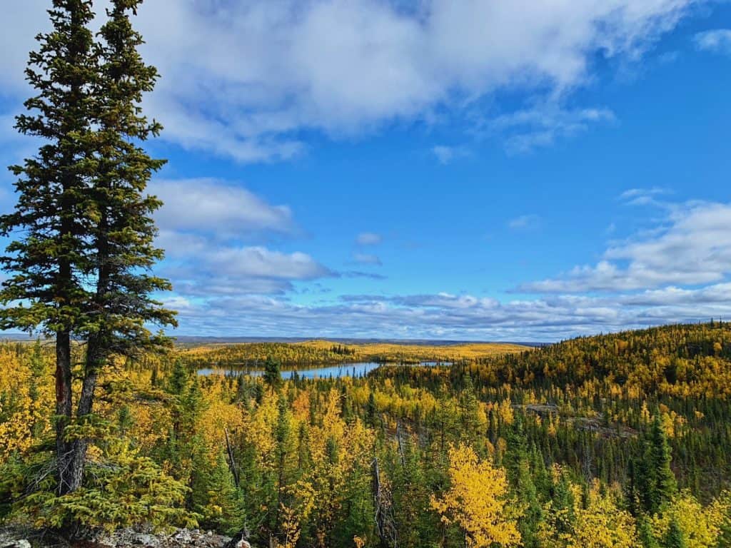 Surveying, Colomac, Northwest Territories, Arctic surveying