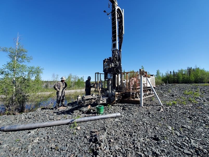 Monitoring well, giant mine, Northwest Territories giant mine, surveying in Northwest Territories, Det'on Cho, Challenger Geomatics Ltd.