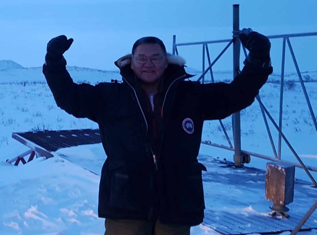 Surveying, canadian surveyors, Challenger Geomatics, Inukshuk Geomatics, Inuvik, Tuktoyaktuk, Northwest Territories, Canadian highway surveying,