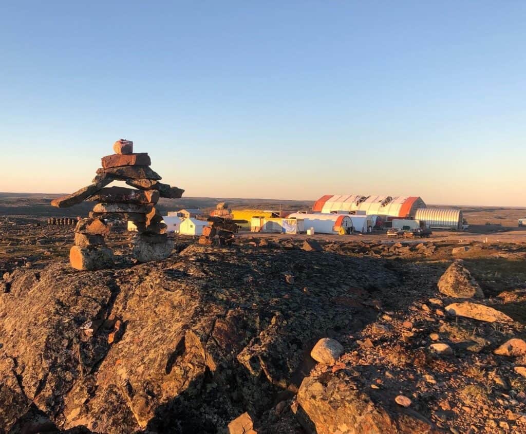 midnight sun, Nunavut, Ulu mine, Mine survey, Geomatics Nunavut, Kitikmeot Challenger, Kitikmeot Corporation, Mining